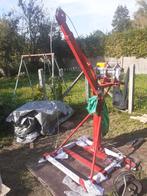 Grue de levage rotative 500kg avec treuil électrique 230V, Enlèvement, Comme neuf, Électrique