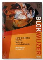 Blokwijzer Psychologisch testen, Ophalen of Verzenden, Zo goed als nieuw