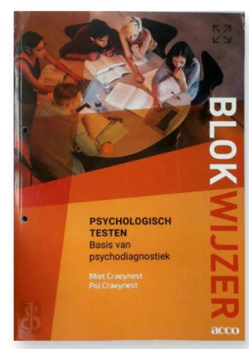 Blokwijzer Psychologisch testen  beschikbaar voor biedingen