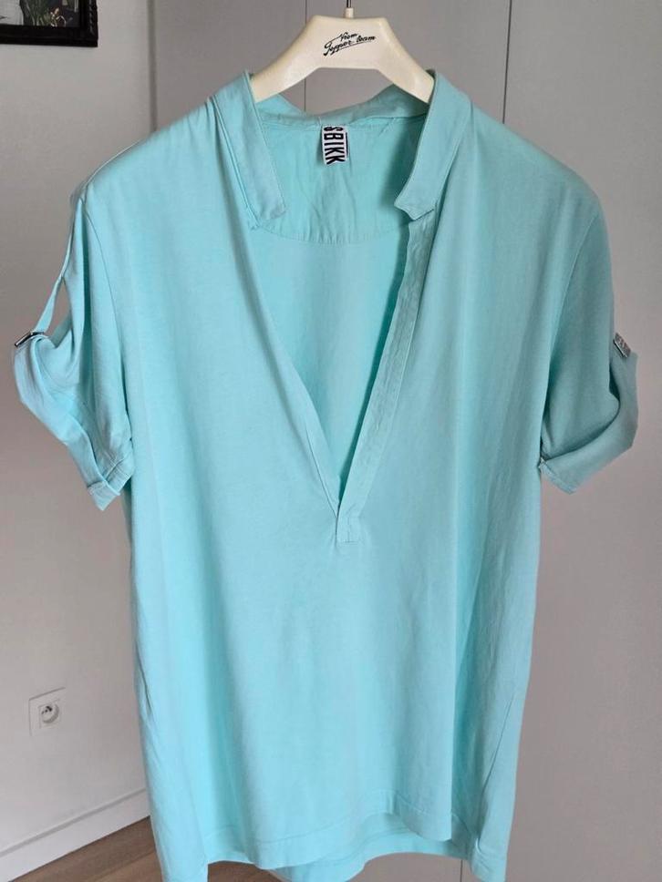 Pastel t/shirt Bikkenbergs maat medium/ large perfecte staat, Kleding | Heren, T-shirts, Zo goed als nieuw, Maat 48/50 (M), Overige kleuren