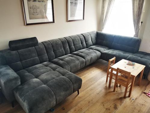 Zetel/hoeksalon in perfecte staat, Huis en Inrichting, Zetels | Zetels, Zo goed als nieuw, Hoekbank, Stof, Ophalen