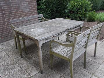 Tuinset Hardhout beschikbaar voor biedingen