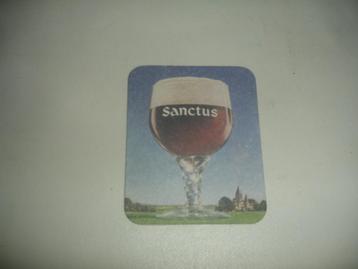 Oud bierviltje Sanctus, brij. Duvel beschikbaar voor biedingen