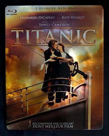 Coffret 2x Blu Ray Disc du film Titanic - James Cameron 