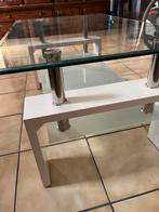 Salontafel, Huis en Inrichting, Ophalen, Zo goed als nieuw, Glas