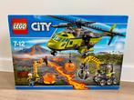 Lego City 60123 Vulkaan bevoorradingshelikopter, Kinderen en Baby's, Complete set, Ophalen of Verzenden, Lego, Zo goed als nieuw