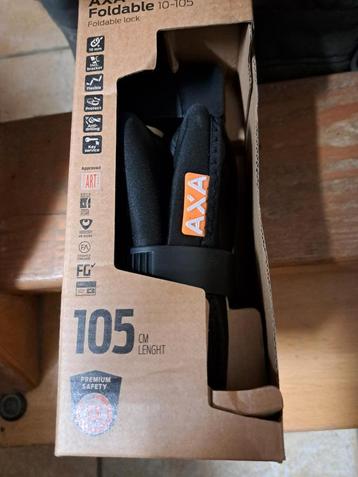 ZEER STERK AXA FOLDABLE 10 105 VOUWSLOT  beschikbaar voor biedingen