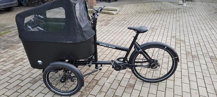 Bakfiets Butcher and bicycles, Fietsen en Brommers, Fietsen | Bakfietsen, Huif, Ophalen