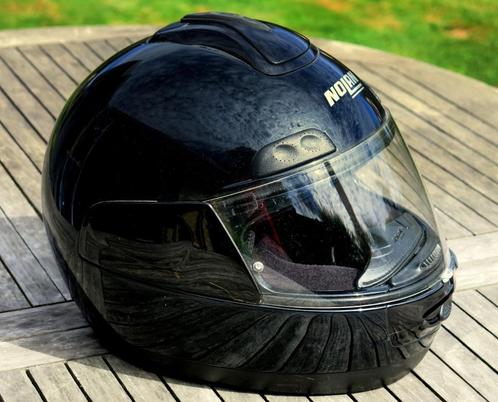 Nolan motorhelm, zwart, integrale N81, hi-brite,  M, Motoren, Kleding | Motorhelmen, Dames, Heren, Kinderen, Integraalhelm, M