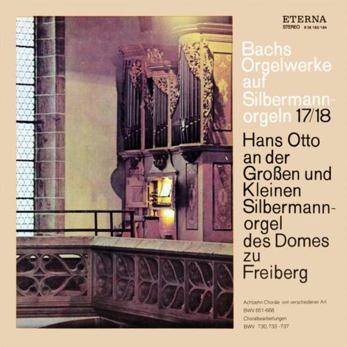 Hans OTTO - Bachs Orgelwerke auf Silbermannorgeln 17/18, Cd's en Dvd's, Vinyl | Klassiek, Zo goed als nieuw, Barok, Overige typen