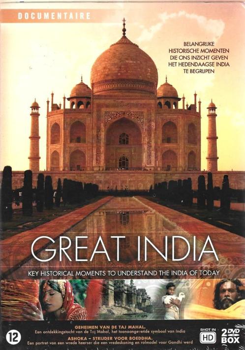 great india, Cd's en Dvd's, Dvd's | Documentaire en Educatief, Nieuw in verpakking, Politiek of Geschiedenis, Boxset, Vanaf 12 jaar