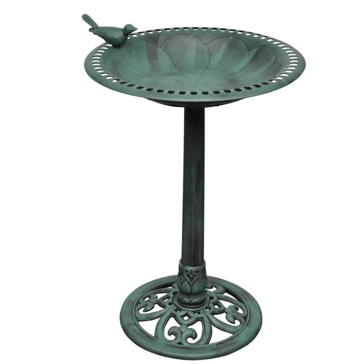 Bain pour oiseaux avec oiseau décoratif, Tuin en Terras, Vogelhuisjes en Vogelbaden, Nieuw, Ophalen