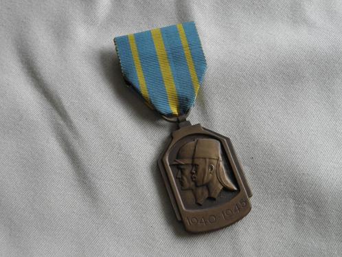 Médaille belge Seconde Guerre mondiale - Afrique 1940 -1945, Collections, Objets militaires | Général, Armée de terre, Enlèvement ou Envoi