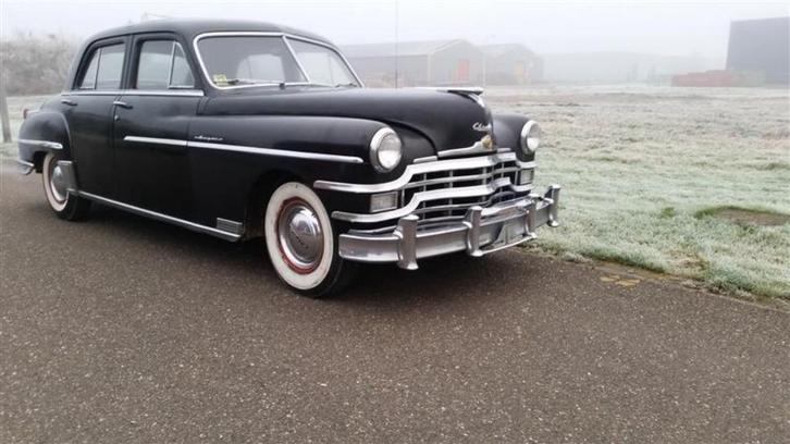 Chrysler Windsor 1949, belgisch kenteken, Auto's, Oldtimers, Particulier, Chrysler, Ophalen