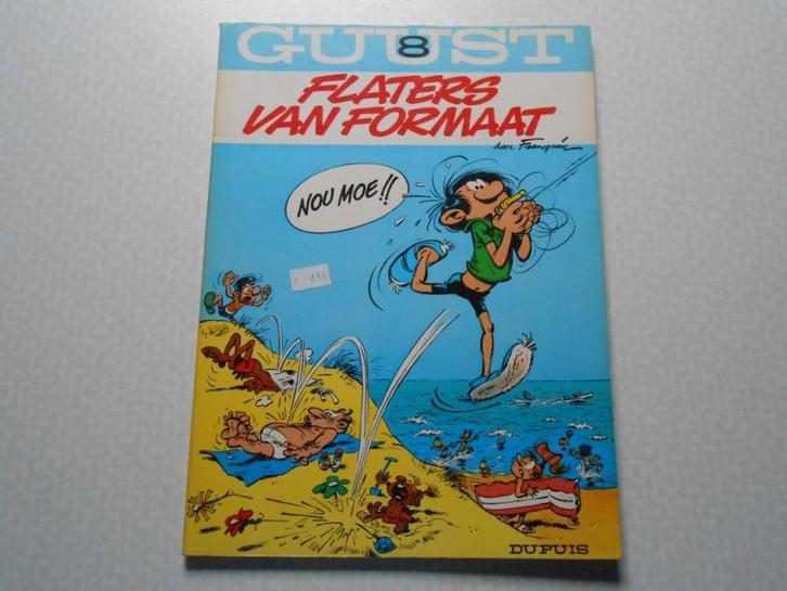 Guust Flater 8 Flaters van formaat 1970  1 ste druk., Boeken, Stripverhalen, Zo goed als nieuw, Eén stripboek, Ophalen of Verzenden
