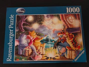 Puzzel - Disney Winnie de Poeh - Ravensburger 1000 stukjes