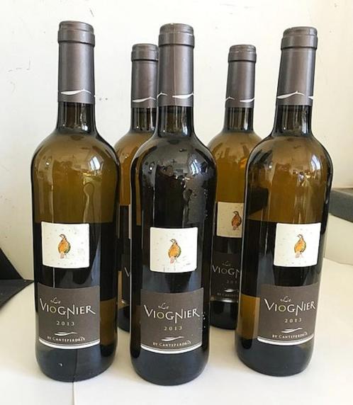 Witte wijn Le Viognier 2013 5 stuks, Verzamelen, Wijnen, Witte wijn, Frankrijk, Ophalen of Verzenden