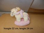 nr.134 - 	Knuffel baby girl, Enfants & Bébés, Jouets | Peluches, Enlèvement ou Envoi, Cheval