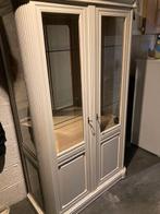 Vitrinekast eik, Huis en Inrichting, Kasten | Vitrinekasten, Ophalen, Zo goed als nieuw, Glas
