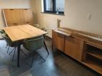 Stijlvolle Massief Eiken Meubels, Huis en Inrichting, Ophalen, Zo goed als nieuw, Landelijk modern, 4 tot 6 stoelen