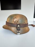 Gecamoufleerde Duitse helm, Verzamelen, Ophalen of Verzenden
