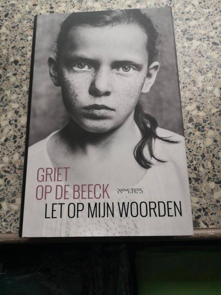 Griet Op de Beeck - Let op mijn woorden, Boeken, Literatuur, Zo goed als nieuw, Ophalen of Verzenden