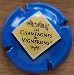 Capsule Les Champagnes de VIGNERONS bleu/jaune nr 665g, France, Champagne, Enlèvement ou Envoi, Neuf