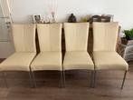 eetkamerstoel leder, Huis en Inrichting, Stoelen, Ophalen, Overige kleuren, Leer, Zo goed als nieuw