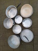 Aluminium campeer potten en Pannen., Huis en Inrichting, Keuken | Potten en Pannen, Gebruikt, Ophalen of Verzenden, Aluminium