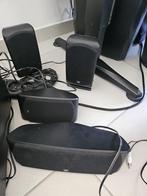 4 JBL-luidsprekers — surround voor thuisbioscoop, Gebruikt, JBL, Ophalen of Verzenden, 120 watt of meer