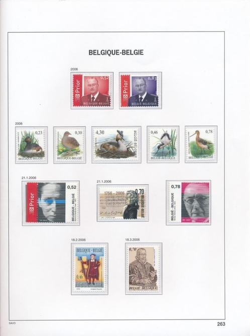 L'année 2006, moins chère que le prix postal, sur DAVO Luxe, Timbres & Monnaies, Timbres | Europe | Belgique, Non oblitéré, Enlèvement ou Envoi