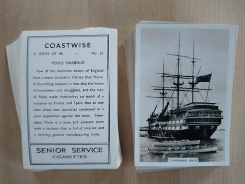 Coastwise complete set 48 chromos 1939 Pattreiouex, Verzamelen, Foto's en Prenten, Foto, Buitenland, Voor 1940, Ophalen of Verzenden