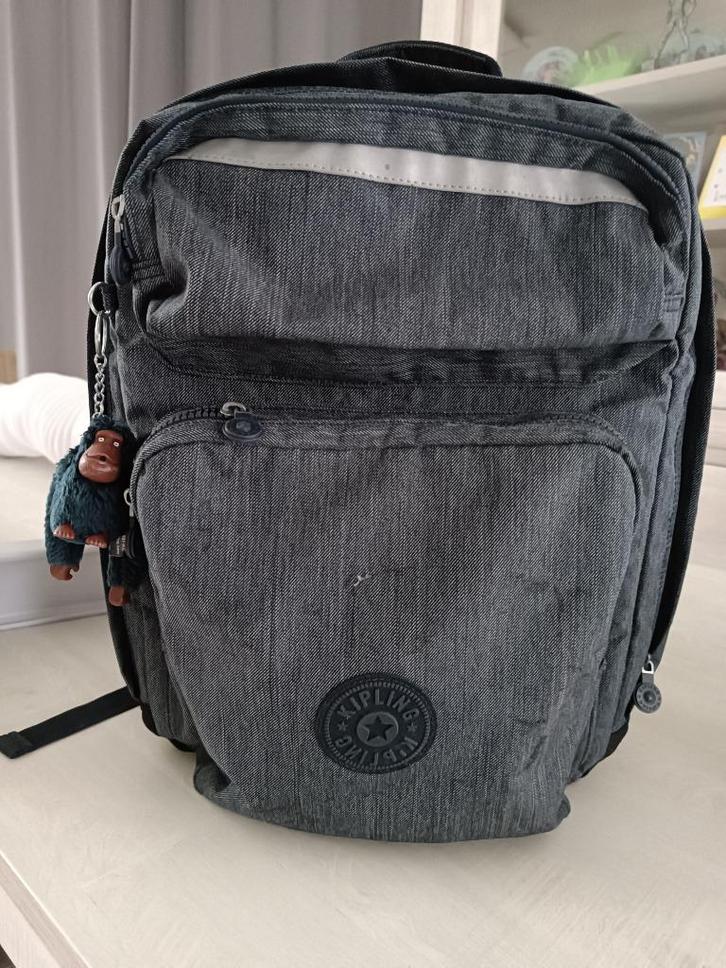 Sac a dos Kipling, Bijoux, Sacs & Beauté, Sacs | Cartables, Comme neuf, Sac à dos, Bleu, Enlèvement