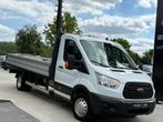 Ford Transit 2.2 TDCi L4 TVAC*BTWIN BENNE LONG CHASSIS AIRCO, Auto's, Ford, Voorwielaandrijving, Euro 5, Gebruikt, Zwart