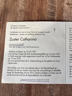 Zuster Catharina -Idegem, Verzenden, Bidprentje