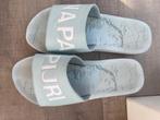 Slippers Napapijri  M38 lichtblauw Dames ALS NIEUW, Kleding | Dames, Slippers, Blauw, Ophalen of Verzenden, Zo goed als nieuw