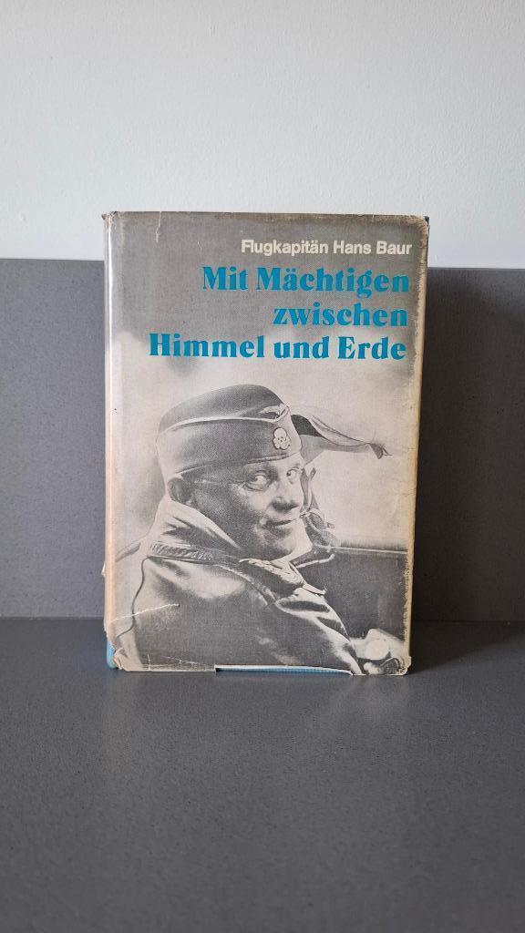 Hitlers piloot Hans Baur- gesigneerd boek (1e druk!), Livres, Guerre & Militaire, Utilisé, Armée de l'air, Deuxième Guerre mondiale
