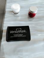 Embossing poeder en inkt, Ophalen, Zo goed als nieuw, Knutselwerk