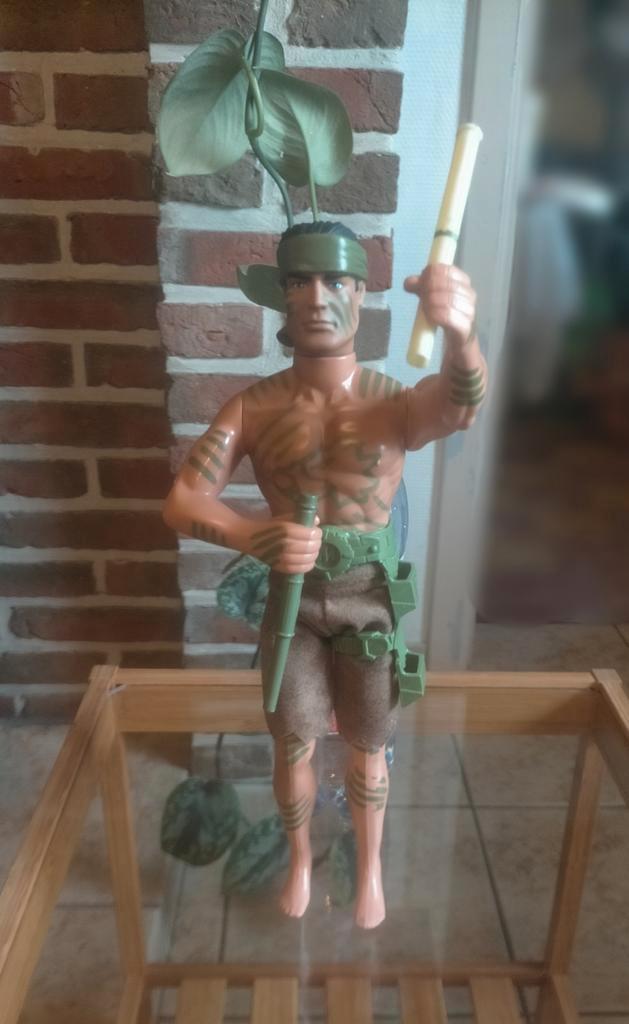 Actionman Jungle Dart, Kinderen en Baby's, Speelgoed | Poppen, Zo goed als nieuw, Ophalen of Verzenden