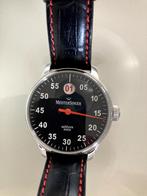 MeisterSinger Salthora Meta, Handtassen en Accessoires, Horloges | Heren, Overige merken, Leer, Staal, Polshorloge