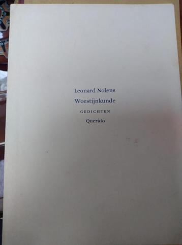 Woestijnkunde, Leonard Nolens, Enlèvement ou Envoi