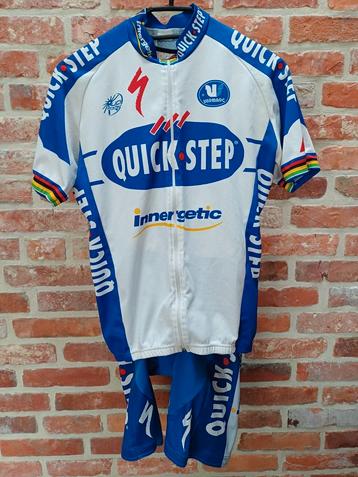 Wielertrui quickstep-Vermarc maat M., M, Comme neuf, Enlèvement, Hommes