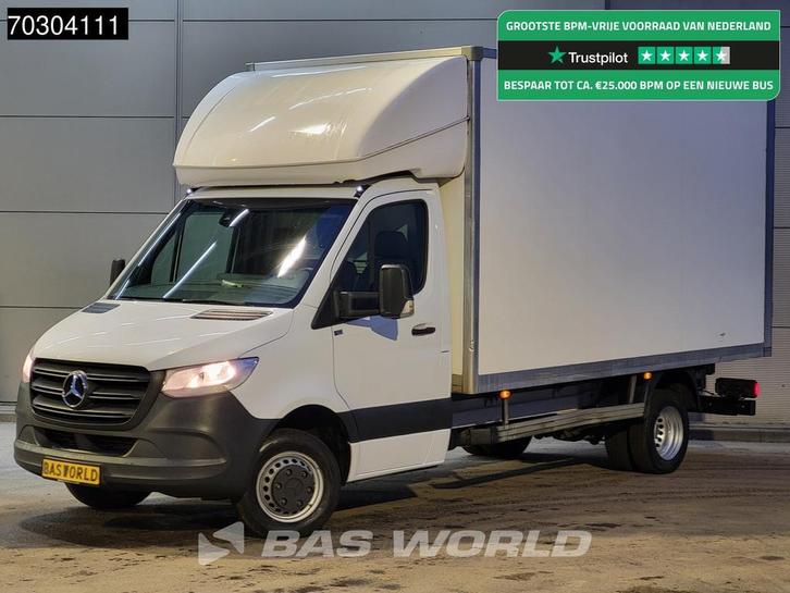 Mercedes Sprinter 514 CDI Dubbellucht Bakwagen Achterdeuren, Auto's, Bestelwagens en Lichte vracht, Bedrijf, Te koop, Airconditioning
