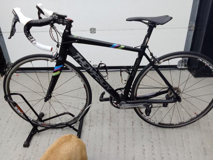 Thompson racefiets maat 48 nieuw full carbon., Fietsen en Brommers, Fietsen | Racefietsen, Nieuw, Heren, Meer dan 20 versnellingen