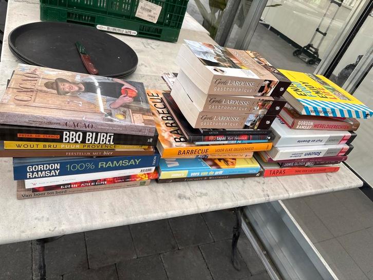 Grote partij kookboeken – topchefs & thema’s, Boeken, Stock en Verzamelingen, Zo goed als nieuw, Ophalen