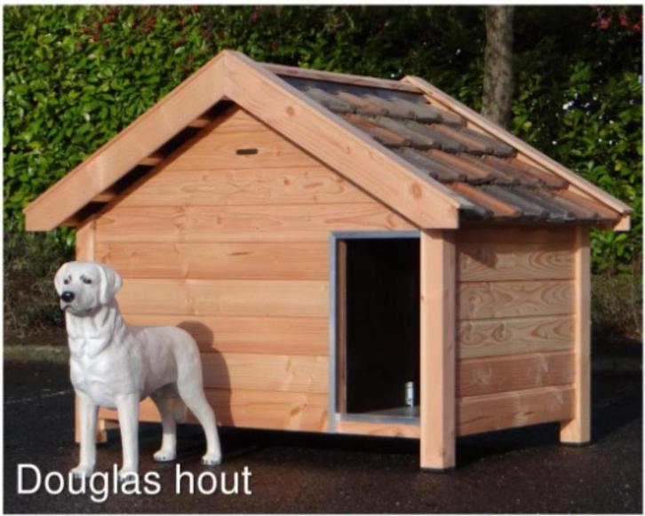 Hondenhok voor middelgrote hond (nieuwstaat), Dieren en Toebehoren, Hondenhokken, Zo goed als nieuw, Hondenhok, 65 tot 100 cm