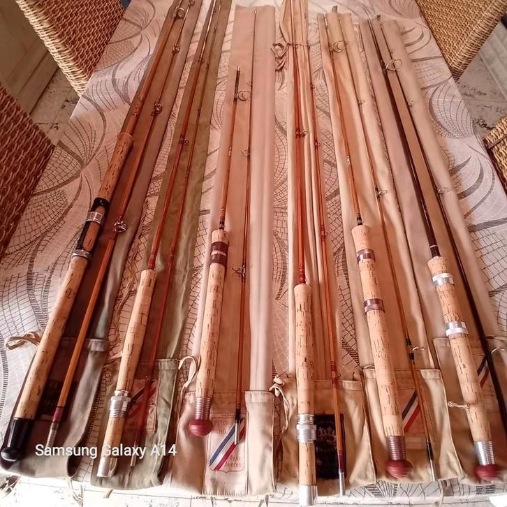 Cannes pezon et michel ( lancer et mouche), Sports nautiques & Bateaux, Pêche à la ligne | Général, Enlèvement ou Envoi