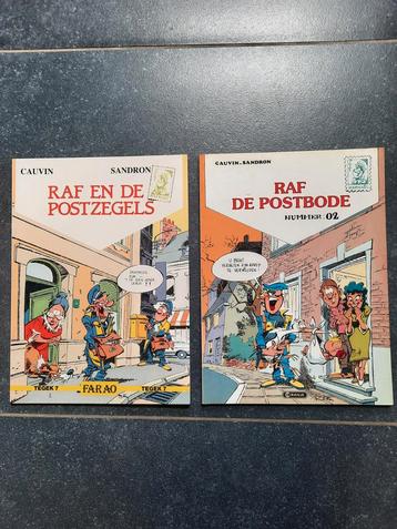 2 x Cauvin  Raf de postbode Raf en de postzegels Tegek 7 beschikbaar voor biedingen