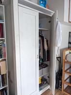Kleerkast en commode kinderkamer (wit), Ophalen, Gebruikt, 100 tot 150 cm, 200 cm of meer