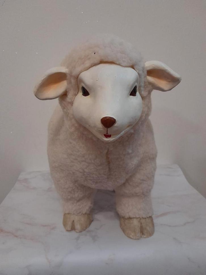 Agneau décoratif, Antiquités & Art, Art | Sculptures & Bois